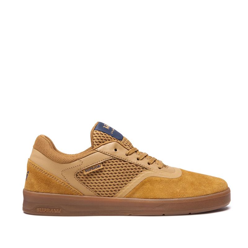 Zapatillas De Skate Supra Argentina Hombre - SAINT Marrones (FIVOP-8152)